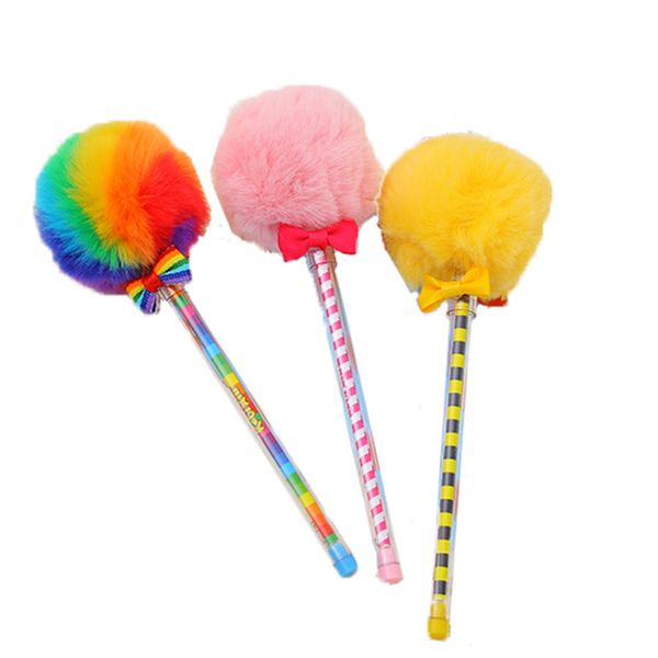 1pcs creative stationery lovely hair ball neutral pen 0.5mm black water signature fluffy creative fountain pen
1pcs creative stationery lovely hair ball neutral pen 0.5mm black water signature fluffy creative fountain pen