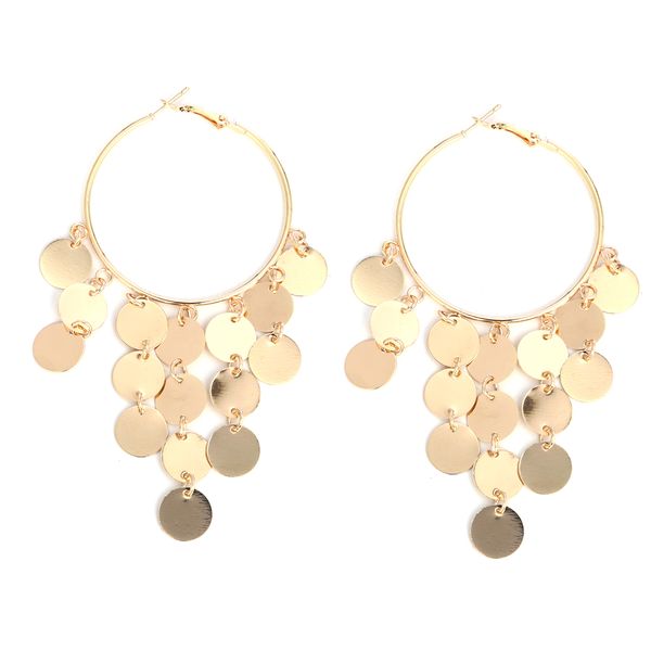 fashion coin dangle earrings for women gypsy statement earrings 2018 metal disc vintage earings fashion dostume jewelry party, Silver
fashion coin dangle earrings for women gypsy statement earrings 2018 metal disc vintage earings fashion dostume jewelry party, Silver