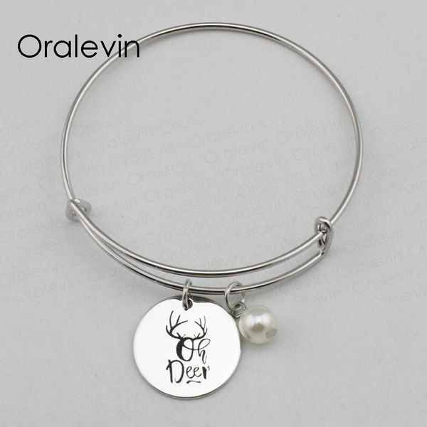 oh deer inspirational hand stamped engraved pendant expandable wire charm bracelet bangle handmade jewelry,10pcs/lot, #ln2335b, Black
oh deer inspirational hand stamped engraved pendant expandable wire charm bracelet bangle handmade jewelry,10pcs/lot, #ln2335b, Black