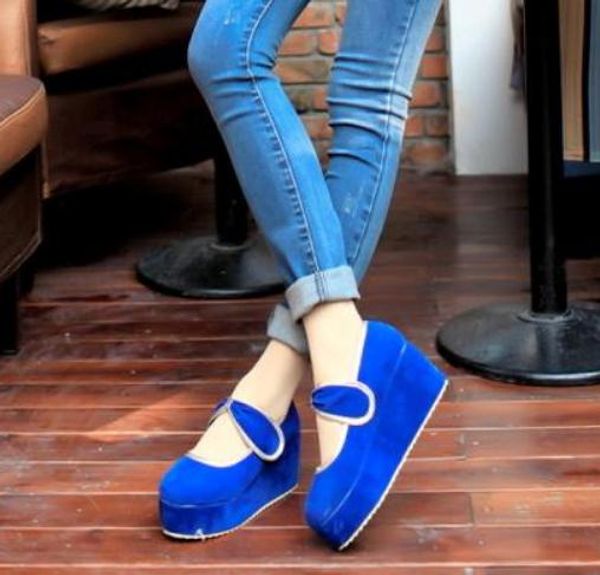 send 2018 spring and autumn new style high heel slope heel women's thick bottom shoes@01, Black
send 2018 spring and autumn new style high heel slope heel women's thick bottom shoes@01, Black