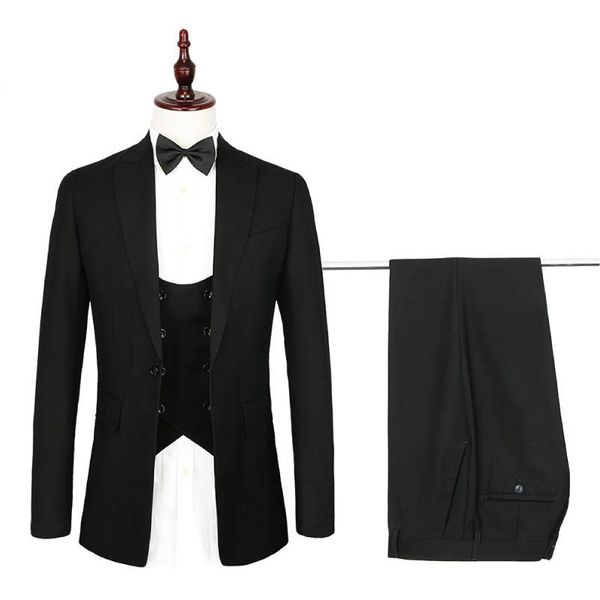 Custom Made Black Men Suits for Wedding Satin Shawl Lapel Slim Fit Groom Tuxedos Double Breasted Handsome Men Blazer 2 Pieces Jacket+Pants
Custom Made Black Men Suits for Wedding Satin Shawl Lapel Slim Fit Groom Tuxedos Double Breasted Handsome Men Blazer 2 Pieces Jacket+Pants