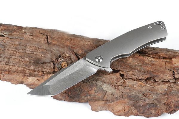 Ball Bearing Filpper Folding Pocket Knife D2 Blade Titanium Handle Hunting Hiking Knives EDC Survival tactical gear P516Q
Ball Bearing Filpper Folding Pocket Knife D2 Blade Titanium Handle Hunting Hiking Knives EDC Survival tactical gear P516Q