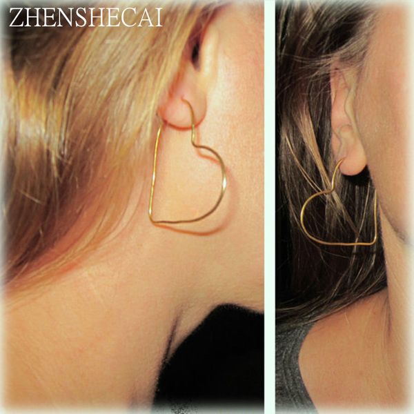 whole salenew hoop earring heart fashion jewelry gift for women girl simple hollow lovely earring jewelry wholesale e0347, Golden;silver
whole salenew hoop earring heart fashion jewelry gift for women girl simple hollow lovely earring jewelry wholesale e0347, Golden;silver