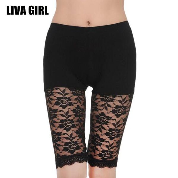 liva girl fresh summer modal lace patchwork shorts underweaar women safety short pants casual plus size female pure color, Black;pink
liva girl fresh summer modal lace patchwork shorts underweaar women safety short pants casual plus size female pure color, Black;pink