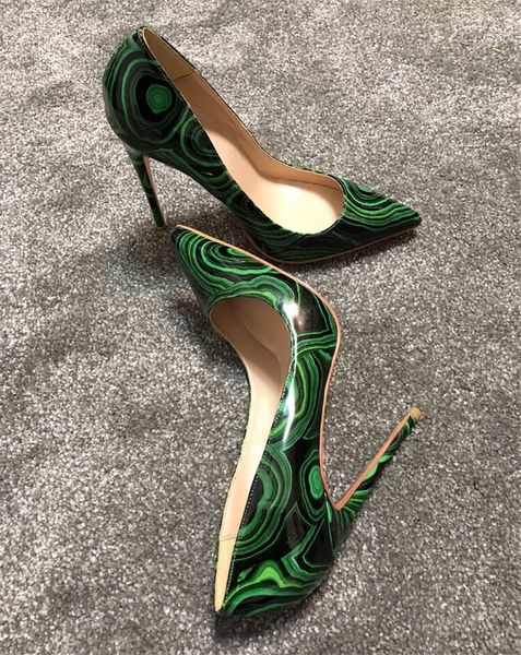 women lady woman 2019 fashion green patent leather spikes poined toes wedding heels stiletto high heels shoes pumps 12cm new, Black
women lady woman 2019 fashion green patent leather spikes poined toes wedding heels stiletto high heels shoes pumps 12cm new, Black