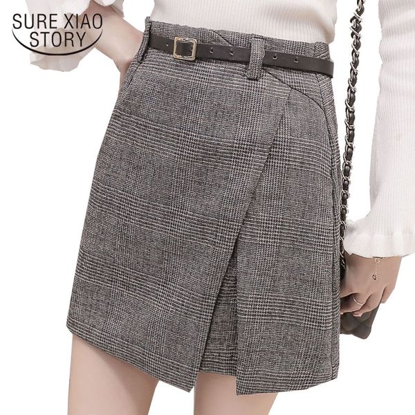 2017 autumn vintage sweet package buttocks irregularly women plaid skirt retro mini high waist thin a-line women skirt a86g 30, Black
2017 autumn vintage sweet package buttocks irregularly women plaid skirt retro mini high waist thin a-line women skirt a86g 30, Black
