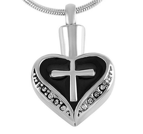 silver heart and cross urn necklace for ashes - birthstone cremation jewelry memorial keepsake pendant - funnel kit included
silver heart and cross urn necklace for ashes - birthstone cremation jewelry memorial keepsake pendant - funnel kit included