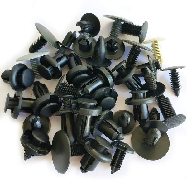 100pcs auto bumper fastener 6mm hole rivet retainer push engine cover car door trim panel clip fasteners 
100pcs auto bumper fastener 6mm hole rivet retainer push engine cover car door trim panel clip fasteners