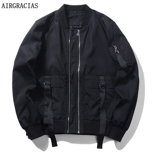 airgracias 2017 men's autumn jackets windbreaker fashion bomber jacket brand clothing us/eu size casual coat for men overcoat, Black;brown
airgracias 2017 men's autumn jackets windbreaker fashion bomber jacket brand clothing us/eu size casual coat for men overcoat, Black;brown