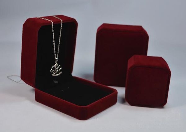 jewelry box elegant shape flocking ring boxes pendant locket earrings container boxes jewelry organizer ga44, Black;white
jewelry box elegant shape flocking ring boxes pendant locket earrings container boxes jewelry organizer ga44, Black;white