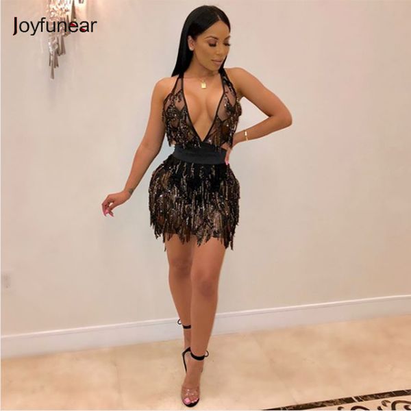 joyfunear 2018 autumn sequin backless bandage dress women nightclub party mini dress bodycon black v neck dresses vestidos, White;black
joyfunear 2018 autumn sequin backless bandage dress women nightclub party mini dress bodycon black v neck dresses vestidos, White;black