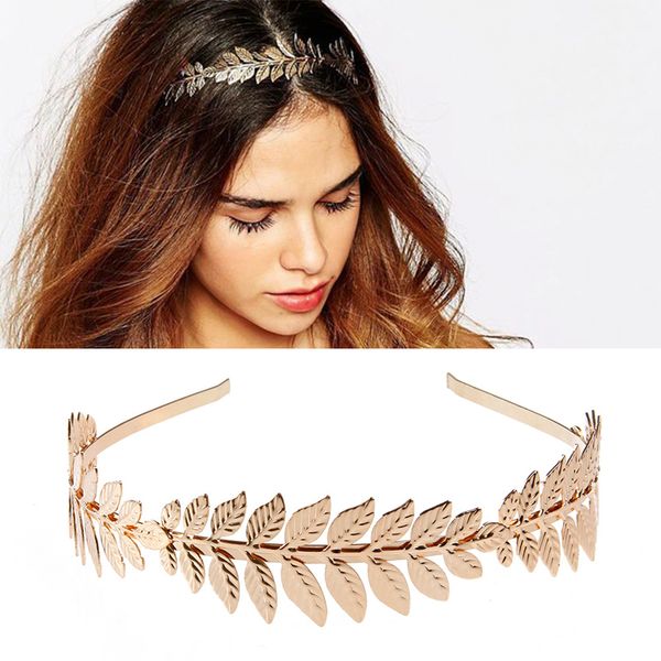 vintage goddess women olive leaf headband headdress hair band crown wedding chic tiaras, Golden;white
vintage goddess women olive leaf headband headdress hair band crown wedding chic tiaras, Golden;white