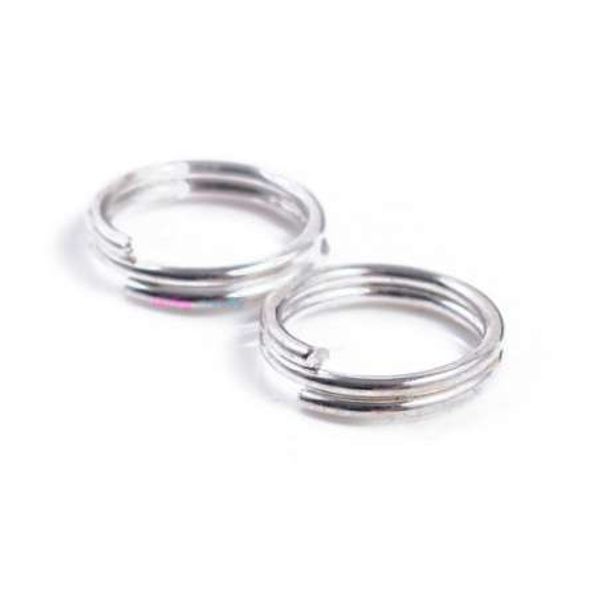 200pcs open double rings split rings loops double jump rings for diy jewelry making, Silver
200pcs open double rings split rings loops double jump rings for diy jewelry making, Silver