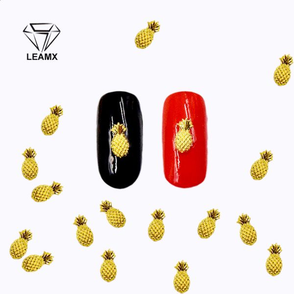 leamx 50 pcs/bag nail decoration sticker 3d gold pineapple shape shiny manicure charm alloy nails charms for manicure decoration, Silver;gold
leamx 50 pcs/bag nail decoration sticker 3d gold pineapple shape shiny manicure charm alloy nails charms for manicure decoration, Silver;gold