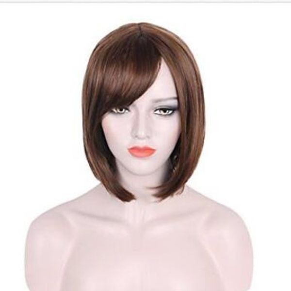 wigs 32cm 13 womens hair wig new fashion bob short wig heat resistant, Black;brown
wigs 32cm 13 womens hair wig new fashion bob short wig heat resistant, Black;brown