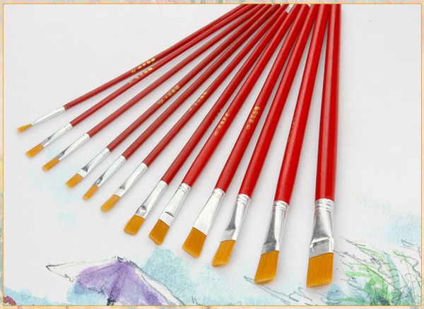 red rod brush wood brush drawing painting pen nylon single oil brush gouache acrylic paint pen, Black;red
red rod brush wood brush drawing painting pen nylon single oil brush gouache acrylic paint pen, Black;red