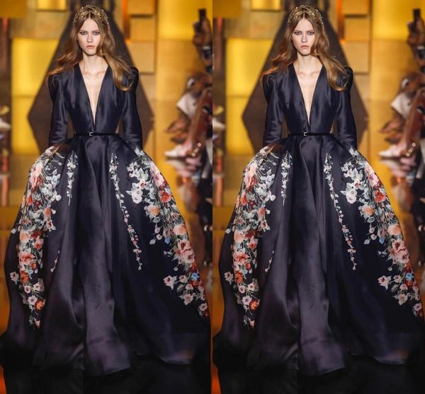 elie saab black prom dresses deep v neck long sleeves satin sweep train a line evening gowns party dress red carpet celebrity dres243d
elie saab black prom dresses deep v neck long sleeves satin sweep train a line evening gowns party dress red carpet celebrity dres243d
