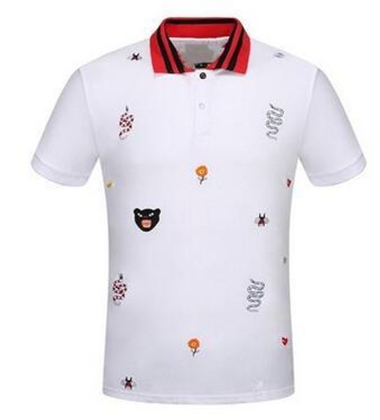 2018 new fashion designer polos tshirts snake bee men women brand big plus size casual o neck short sleeve summer, White;black
2018 new fashion designer polos tshirts snake bee men women brand big plus size casual o neck short sleeve summer, White;black