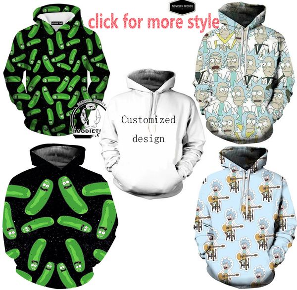 New Fashion Couples Men Women Unisex Clothes Rick and Morty 3D Print Hoodies Sweater Sweatshirt Jackets Pullover Top TT118
New Fashion Couples Men Women Unisex Clothes Rick and Morty 3D Print Hoodies Sweater Sweatshirt Jackets Pullover Top TT118