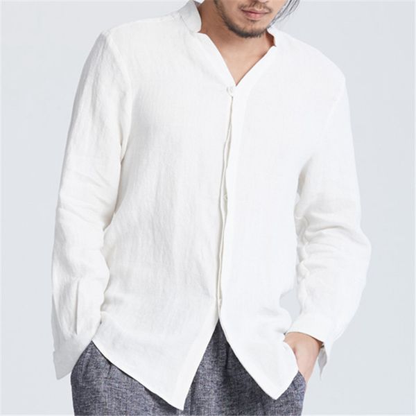 vintage cotton linen long sleeve shirts men solid stand collar chinese traditional harajuku cotton shirts male linen shirt s-4xl, White;black
vintage cotton linen long sleeve shirts men solid stand collar chinese traditional harajuku cotton shirts male linen shirt s-4xl, White;black