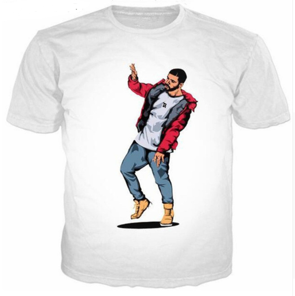 wholesale-fashion mens/womens summer style drake funny 3d print casual t-shirt dxr00134, White;black
wholesale-fashion mens/womens summer style drake funny 3d print casual t-shirt dxr00134, White;black