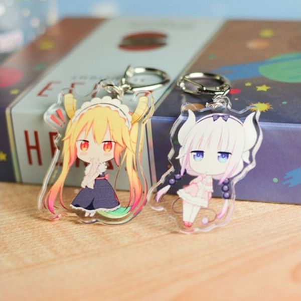 2019 key ring maid kanna tohru key chain popular lackingone anime transparent acrylic key ring keychains, Silver
2019 key ring maid kanna tohru key chain popular lackingone anime transparent acrylic key ring keychains, Silver