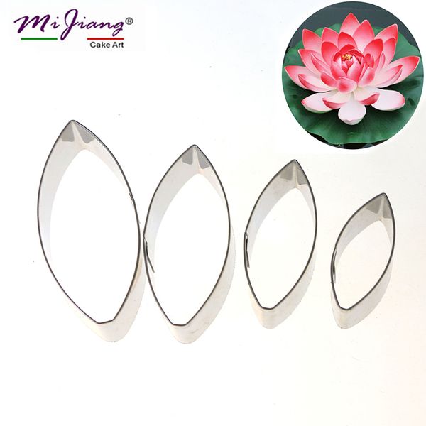 mijiang stainless steel water lily petal cutters set diy fondant cake decorating tools sugar paste cookie mold bakeware a342
mijiang stainless steel water lily petal cutters set diy fondant cake decorating tools sugar paste cookie mold bakeware a342