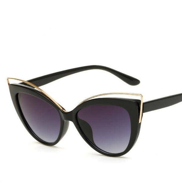 new women & men cat eye sunglasses retro sun glasses anti-uv spectacles eyeglasses goggle for shopping driving travel eyewear, White;black
new women & men cat eye sunglasses retro sun glasses anti-uv spectacles eyeglasses goggle for shopping driving travel eyewear, White;black