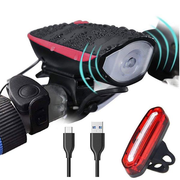 bicycle bike front & tail light cycling headlight with bell luces bicicleta multifunction lamp mtb road bicycle accessories
bicycle bike front & tail light cycling headlight with bell luces bicicleta multifunction lamp mtb road bicycle accessories