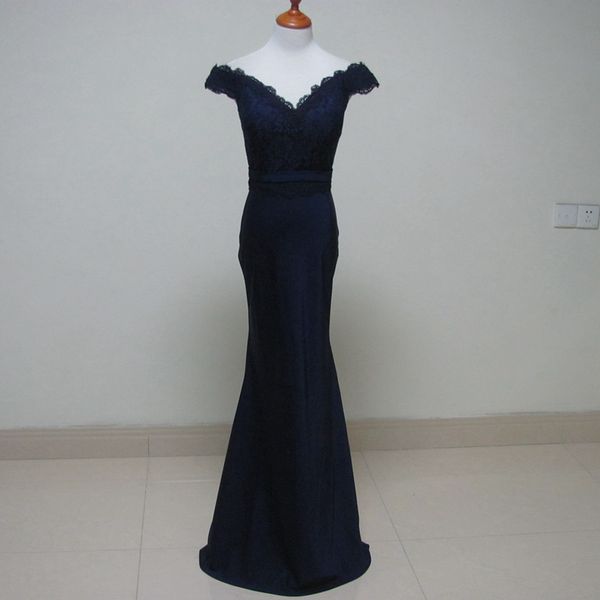 navy blue off shoulder evening gowns 2019 lace satin mermaid evening dresses floor length party dress, Black;red
navy blue off shoulder evening gowns 2019 lace satin mermaid evening dresses floor length party dress, Black;red
