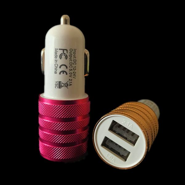 2.1a + 1a aluminum material dual 2 port universal usb car charger for samsung s8 note8 for iphone 8 x 2.1a + 1a aluminum material dual 2 port universal usb car charger for samsung s8 note8 for iphone 8 x