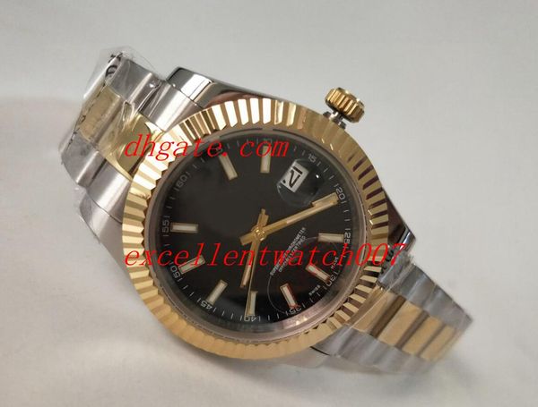 luxury asia 2813 movement stainless datejust black dial index 126333 automatic mechanical men's watch watches, Slivery;brown
luxury asia 2813 movement stainless datejust black dial index 126333 automatic mechanical men's watch watches, Slivery;brown