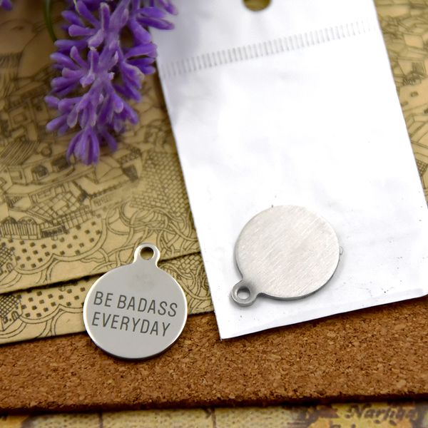 40pcs--"be badass everyday"stainless steel charms more style for choosing diy charms pendants for necklace, Bronze;silver
40pcs--"be badass everyday"stainless steel charms more style for choosing diy charms pendants for necklace, Bronze;silver