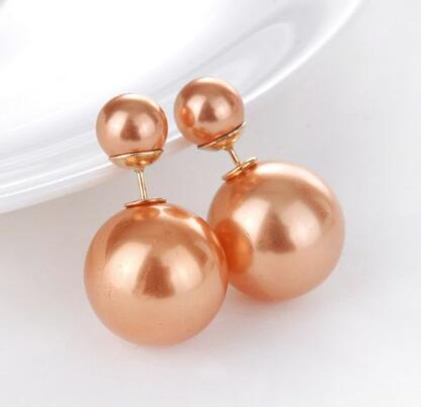 new european and american double-sided pearl earring female south korean fashion circle pearl earring earrings new style earrings, Silver
new european and american double-sided pearl earring female south korean fashion circle pearl earring earrings new style earrings, Silver