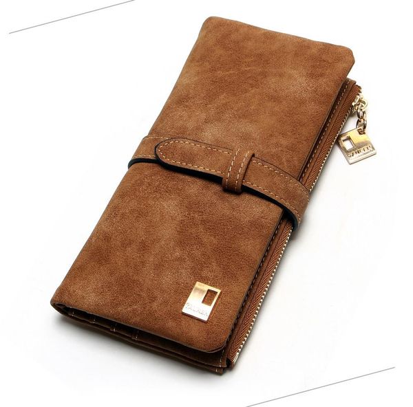 2017 new fashion women wallets drawstring nubuck leather zipper wallet women's long design purse two fold more color clutch, Red;black
2017 new fashion women wallets drawstring nubuck leather zipper wallet women's long design purse two fold more color clutch, Red;black