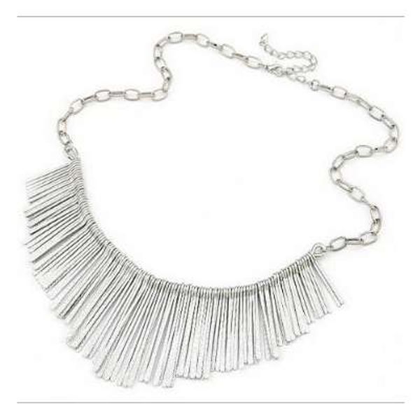 shuangr fashion jewelry women statement necklaces & pendants tassel choker necklace bijoux collier femme collares mujer, Silver
shuangr fashion jewelry women statement necklaces & pendants tassel choker necklace bijoux collier femme collares mujer, Silver