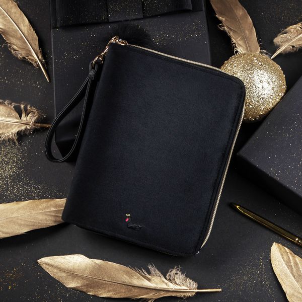 luxury kinbor a6 black swan travels journal gift box diary book black veet planner zipper notebook creative stationery bjb57, Purple;pink
luxury kinbor a6 black swan travels journal gift box diary book black veet planner zipper notebook creative stationery bjb57, Purple;pink