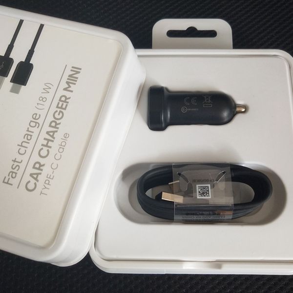18w original oem ep-ln930 adaptive fast charging usb car charger adapter + 1.2m type c usb cable for samsung s8 s9 with packaging
18w original oem ep-ln930 adaptive fast charging usb car charger adapter + 1.2m type c usb cable for samsung s8 s9 with packaging