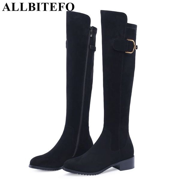 allbitefo brand fashion flock high heels women boots thick heel over the knee high boots winer snow warm girls thigh, Black
allbitefo brand fashion flock high heels women boots thick heel over the knee high boots winer snow warm girls thigh, Black