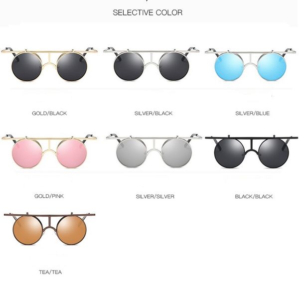 flip up polarized sunglasses classic steampunk men women sunglasses metal brand designer vintage glasses uv400 wholesale cheap, White;black
flip up polarized sunglasses classic steampunk men women sunglasses metal brand designer vintage glasses uv400 wholesale cheap, White;black