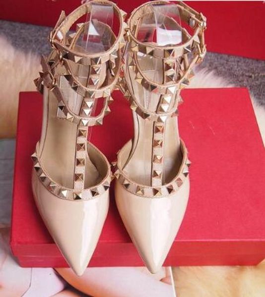 women high heels dress shoes party fashion rivets girls sexy pointed toe shoes buckle platform pumps wedding shoes black white pink color
women high heels dress shoes party fashion rivets girls sexy pointed toe shoes buckle platform pumps wedding shoes black white pink color