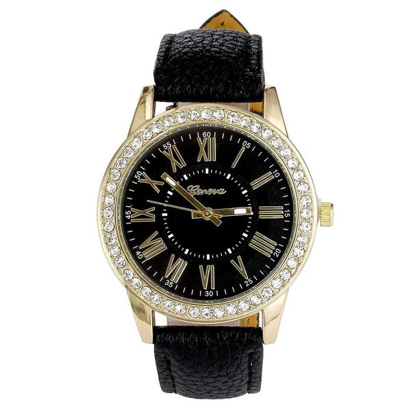 fankris 2018 geneva women's leather band roman rhinestone quartz clock hour wrist watch watches fashion dress waterproof, Slivery;brown
fankris 2018 geneva women's leather band roman rhinestone quartz clock hour wrist watch watches fashion dress waterproof, Slivery;brown