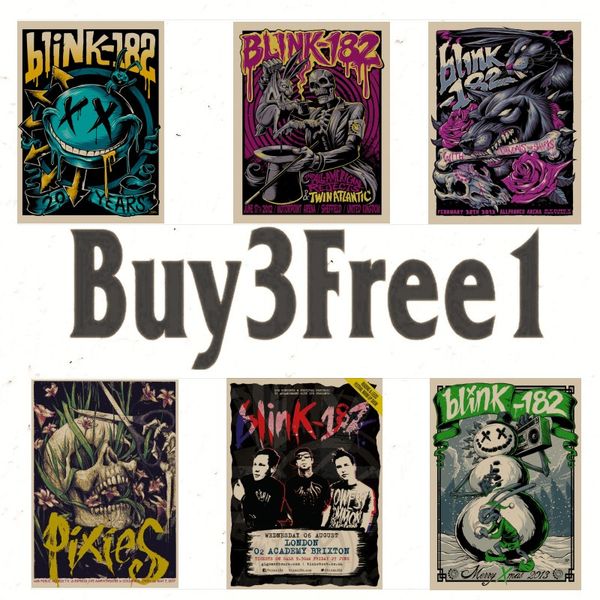 home decor) (wall stickers) classic band blink 182 home decor kraft paper poster music poster1
home decor) (wall stickers) classic band blink 182 home decor kraft paper poster music poster1