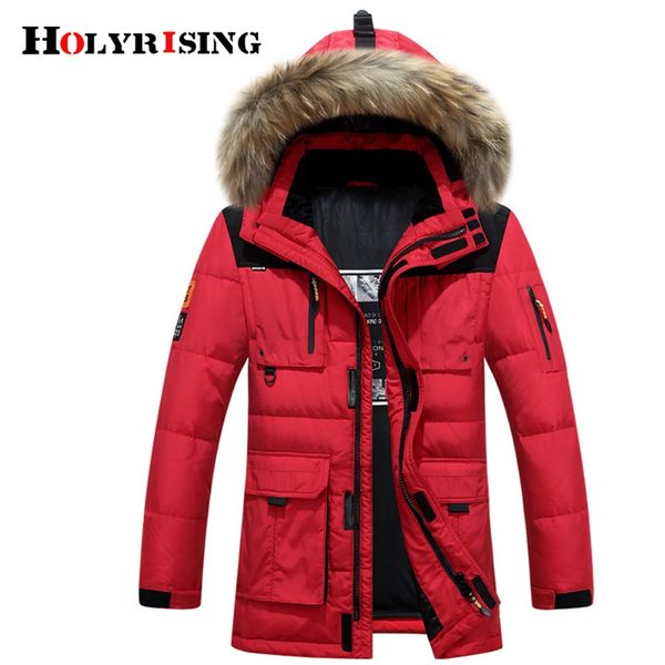 holyrising down jackets coat men winter plumas hombre thick outwear loose chaquetas de invierno hooded mens clothing 18434-5, Black
holyrising down jackets coat men winter plumas hombre thick outwear loose chaquetas de invierno hooded mens clothing 18434-5, Black