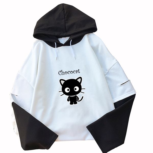 chococat print t shirt casual loose harajuku hipster tshirt women long sleeve fake two pieces kawaii cartoon tee shirt femme, White
chococat print t shirt casual loose harajuku hipster tshirt women long sleeve fake two pieces kawaii cartoon tee shirt femme, White