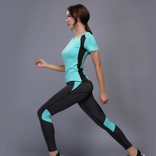 fitness suit women yoga set plus size sports clothes tennis shirt+pants running tight jogging suits for women workout sport suit, White;red
fitness suit women yoga set plus size sports clothes tennis shirt+pants running tight jogging suits for women workout sport suit, White;red