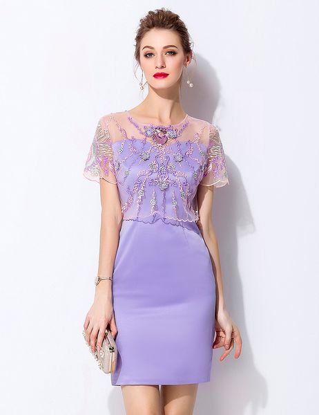 lace embroidery women sheath dress sequins sheer short sleeve party dresses 0317280, White;black
lace embroidery women sheath dress sequins sheer short sleeve party dresses 0317280, White;black