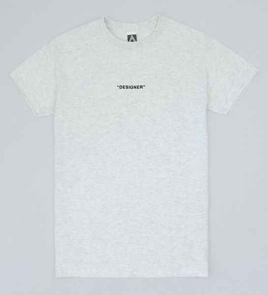 Дизайнерские футболки Вергилий Белый пародии удар Луиса Рокки Неделя моды осень-