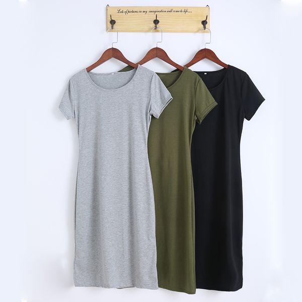 2018 new arrival fashion casual summer women dress elegant ladies solid short sleeve office vestido sell, White;black
2018 new arrival fashion casual summer women dress elegant ladies solid short sleeve office vestido sell, White;black