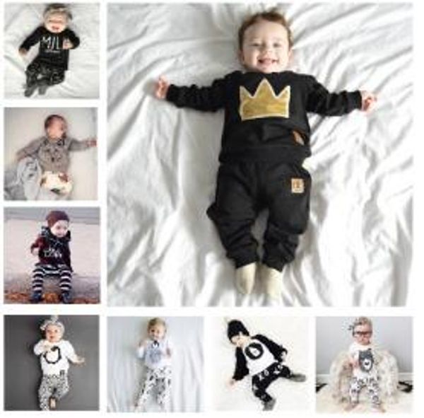 baby clothes boys ins clothing sets girls letter t shirt pants kids print summer leggings cartoon long sleeve child outfits suits wsz6, White
baby clothes boys ins clothing sets girls letter t shirt pants kids print summer leggings cartoon long sleeve child outfits suits wsz6, White